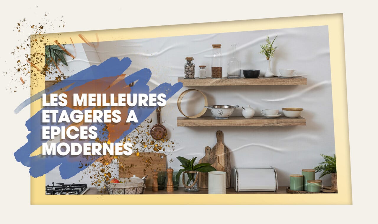 Support à épices mural étagère en bois idée d'organisation de cuisine  support à huiles essentielles étagères de cuisine épices organisation du  garde-manger étagère à bocaux -  France
