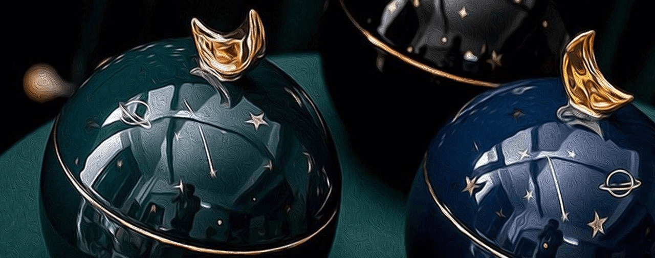 Sucrier Décoratif En Verre Vert Avec Couvercle - Moderne, Cuisine - Occasion