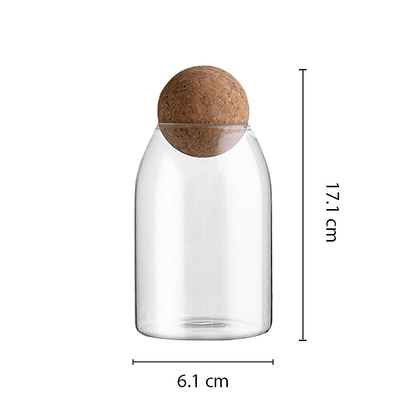 Bocal à épices couvercle original dimensions format 800 ml