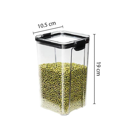 Boite à épices transparente empilable dimensions format 1300 ml