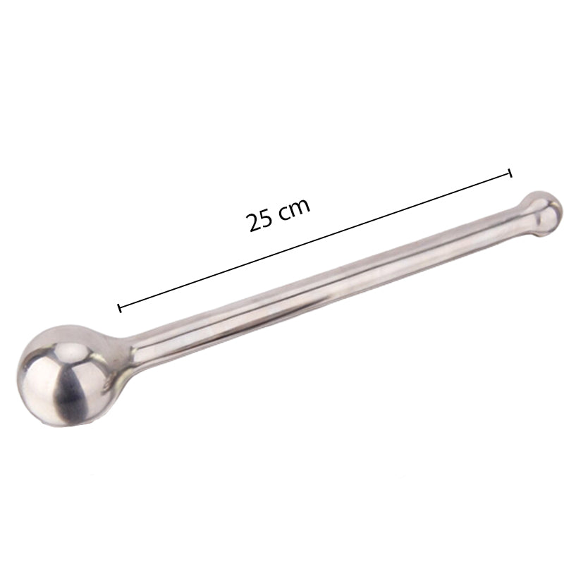 Mortier et pilon grand format en acier inoxydable | Manège épicé