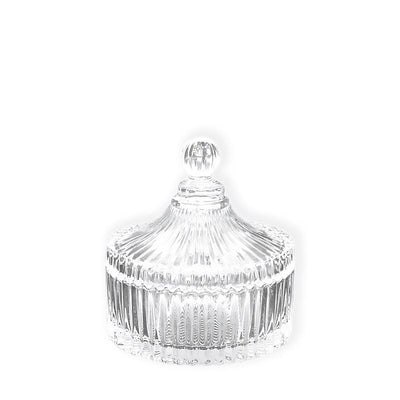 Sucrier de Palace en verre de cristal | Accessoires de table | Manège épicé