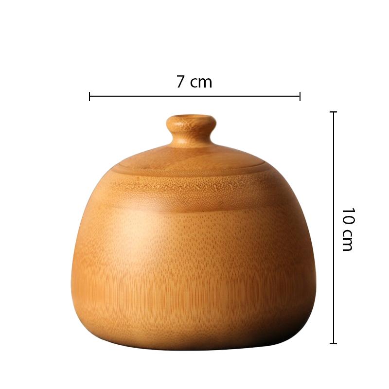 Pot à épices en bois dimension