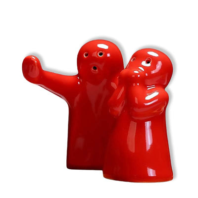Salière Poivrière céramique - Figurine  Amour et câlins